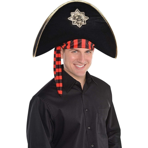 Skull & Bones Pirate Hat