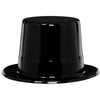 Black Plastic Top Hat