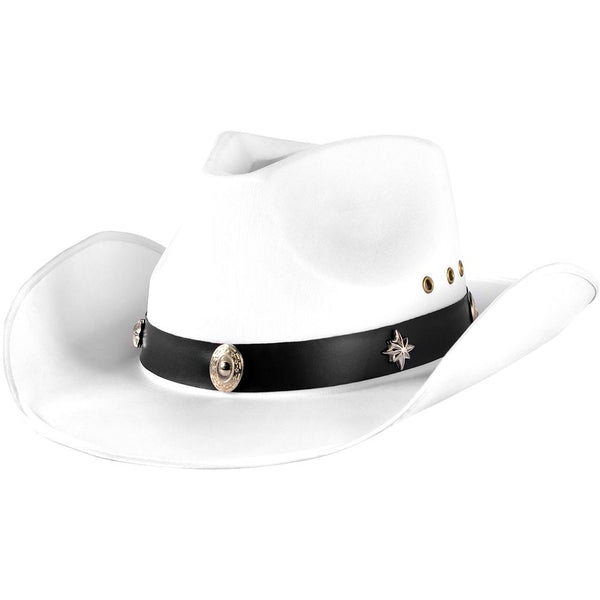 Hat White Cowboy
