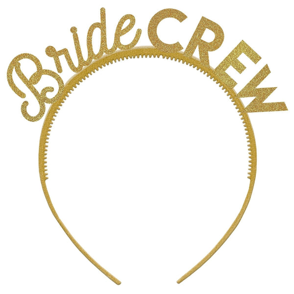 "Bride Crew" Plastic Word Headband