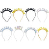 Headband - Glitter New Years C/O 8 Count