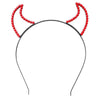 Headband - Rhinestone Devil