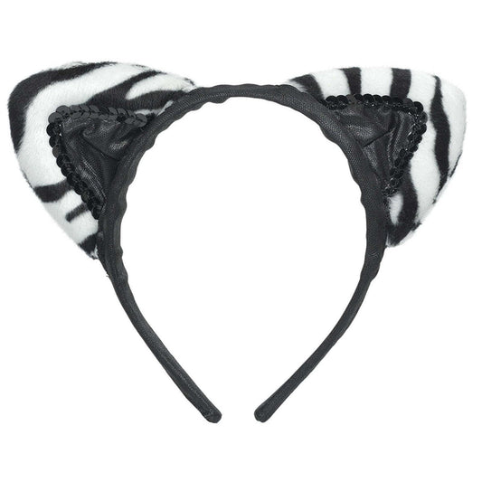 Headband - Zebra Ears