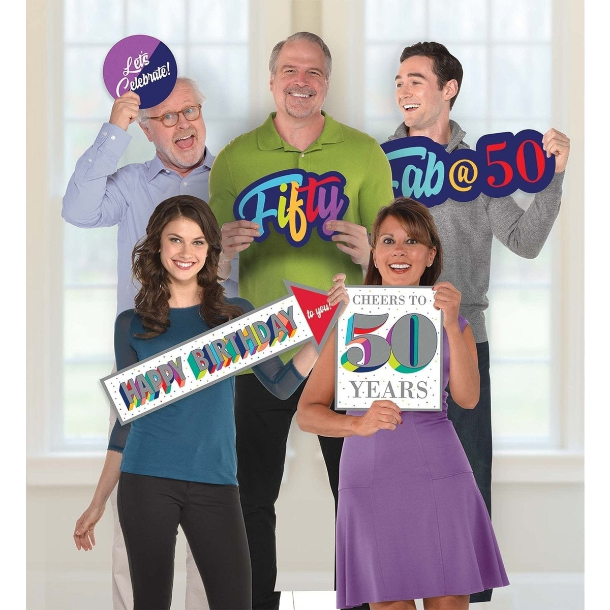 Here's To 50 Large Party Props