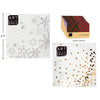 Holiday Cheer Snowflake Or Dots Luncheon Napkins