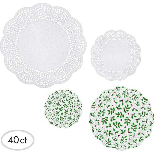 Holly Multipack Doilies