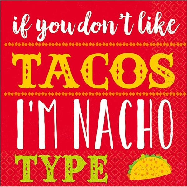 I'M Nacho Type Beverage Napkins