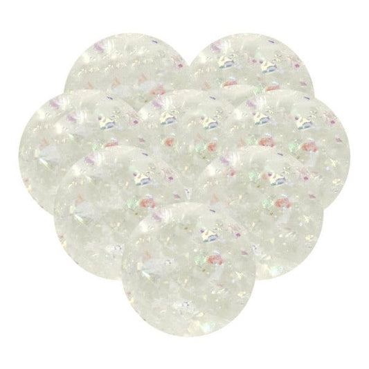 Iridescent Bouncy Ball Favors, 8 Count
