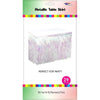 Iridescent Metallic Fringed Table Skirt