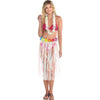 Iridescent Plastic Luau Skirt - Adult