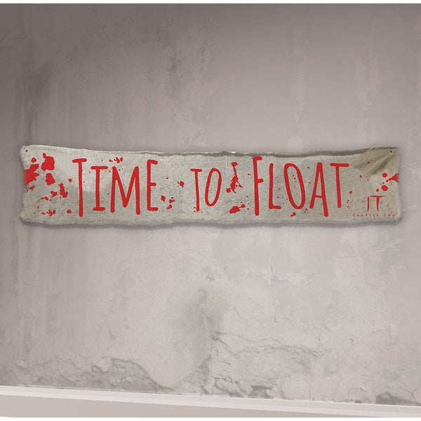 It Chapter 2" " Time To Float" Cloth Banner