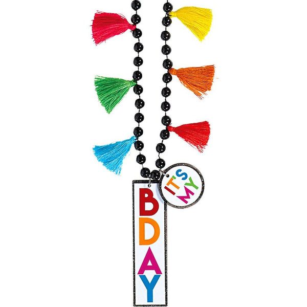 It's My Bday! Tassel Necklace