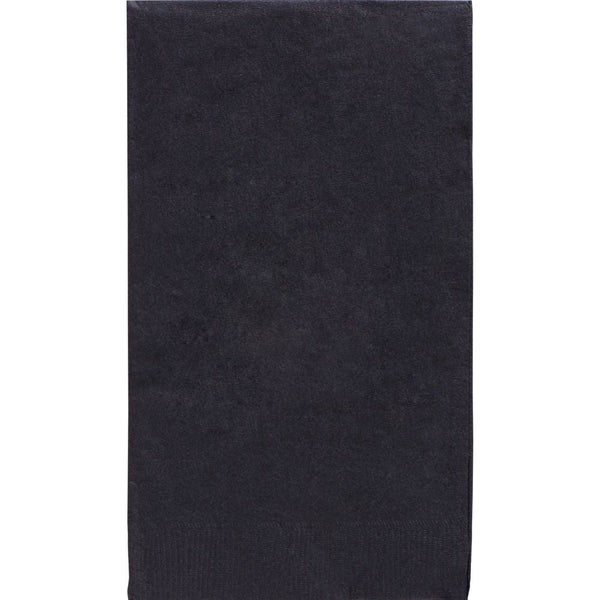 Jet Black Big Party Pack 2-Ply Guest Towels, 40 Count