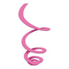 Jet Black Plastic Swirl Decorations, 12 Count