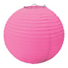 Jet Black Round Paper Lanterns