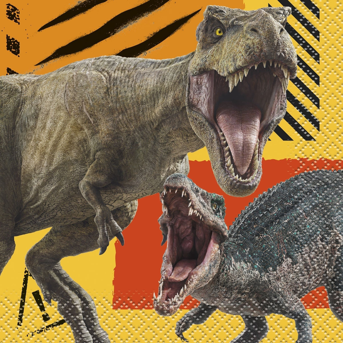 Jurassic World 3 Beverage Napkins, 16 Count