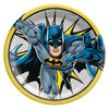 Justice League Heroes Unite Tm 9" Round Plates - Batman