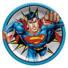 Justice League Heroes Unite Tm 9" Round Plates - Superman