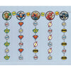 Justice League Heroes Unite Tm Hanging String Decoration