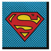 Justice League Heroes Unite Tm Luncheon Napkins - Superman
