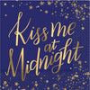 Kiss Me At Midnight Beverage Napkins
