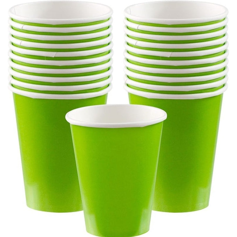 Kiwi Paper Cups, 9Oz.