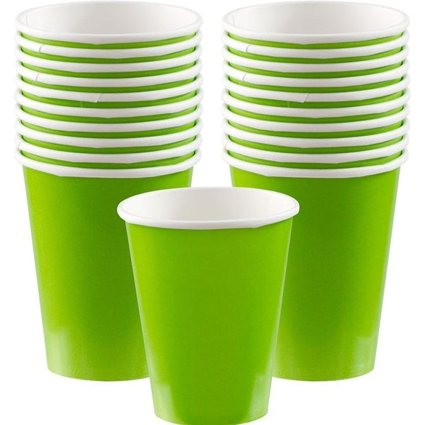 Kiwi Paper Cups, 9Oz.