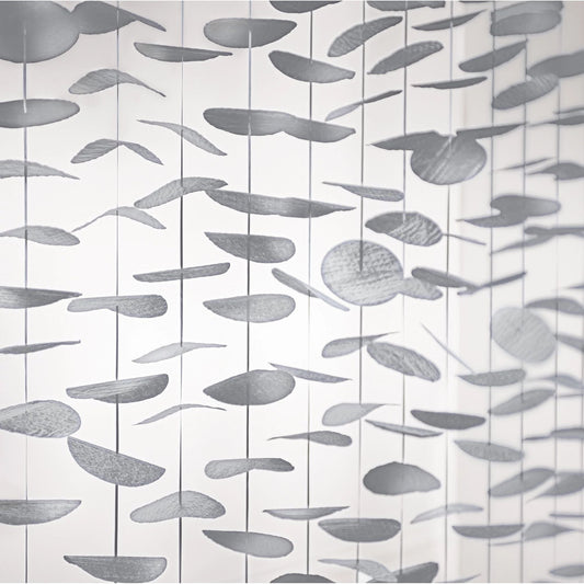 Large Circle Backdrop - Silver
