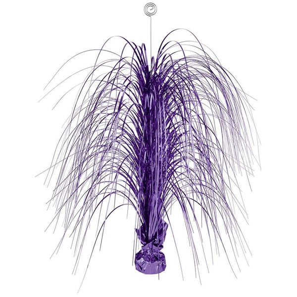 Large Foil Spray Centerpieces - Purple
