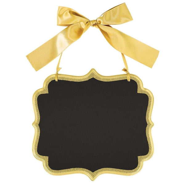 Large Marquee Sign - Gold Glitter