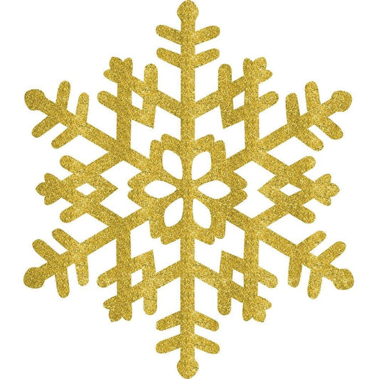 Large Snowflake - Gold