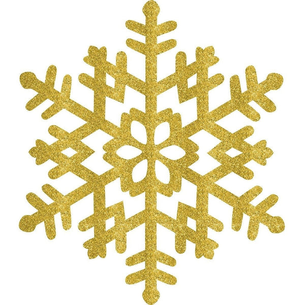 Large Snowflake - Gold