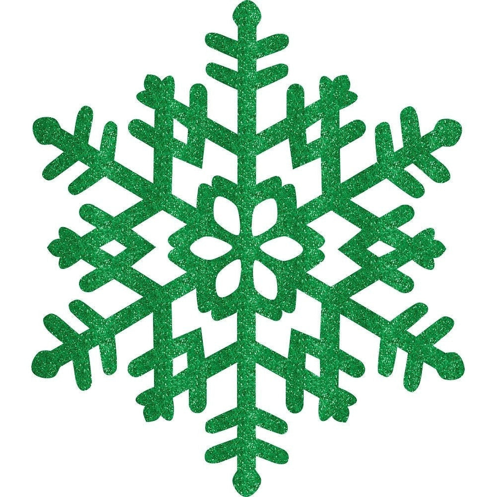Large Snowflake - Green