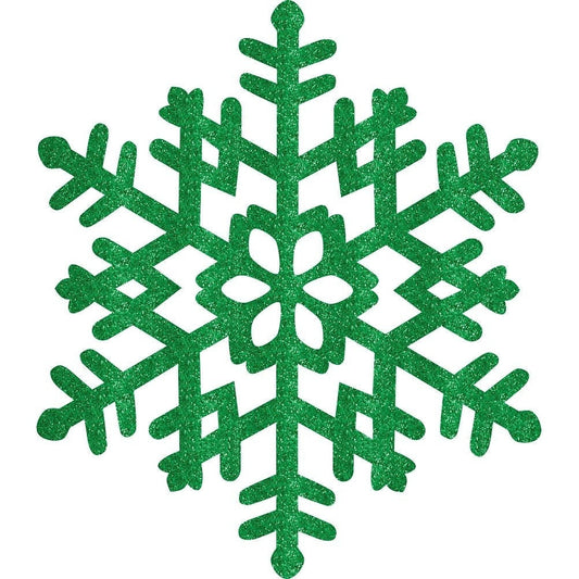 Large Snowflake - Green
