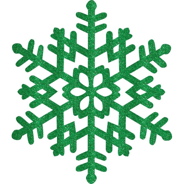 Large Snowflake - Green