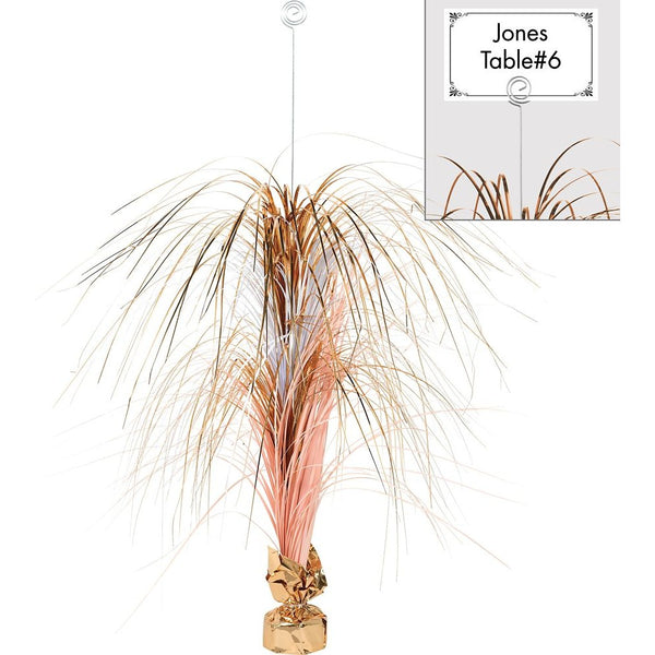 Large Spray Centerpiece - Rose Gold/Blush
