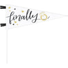 Large Wedding Pennant