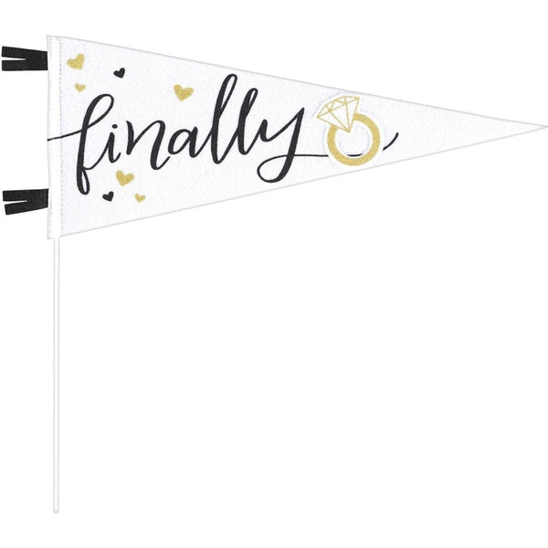 Large Wedding Pennant