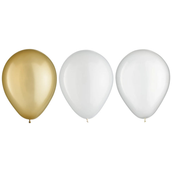 Golden Mini 5" Latex Balloon Assortment