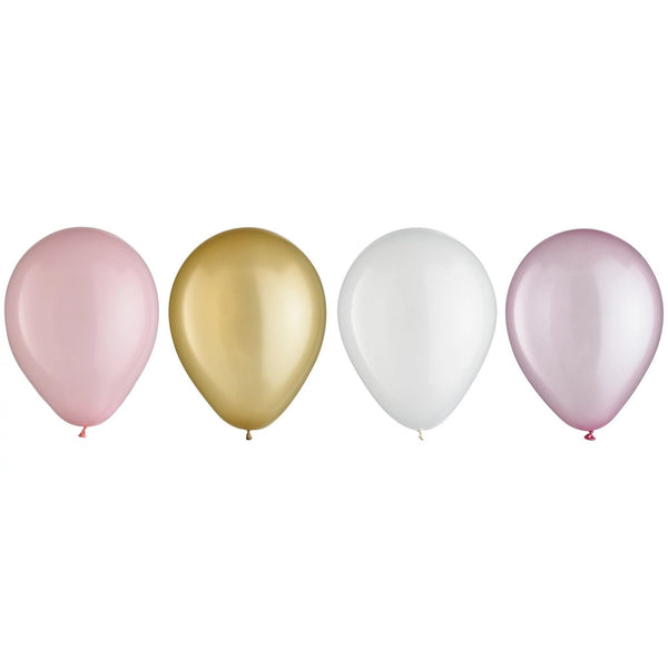 Pastel Pink Mini 5" Latex Balloon Assortment