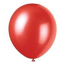 Frost Red 12" Balloons