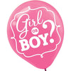 Girl Or Boy? Latex Balloons