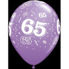 Latex Balloons High Count Bag - 65Th Birthday