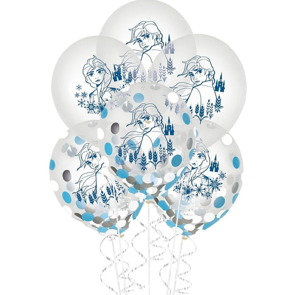 Disney Frozen 2 Latex Confetti Balloons