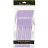 Lavender Plastic Spoons 20 Count