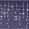 Led Lighted Star And Moon Decoration