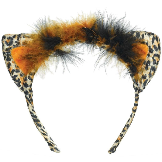 Leopard Cat Ears Headband