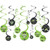 Level Up Spiral Decorations