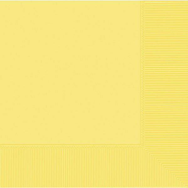 Light Yellow 2-Ply Luncheon Napkins