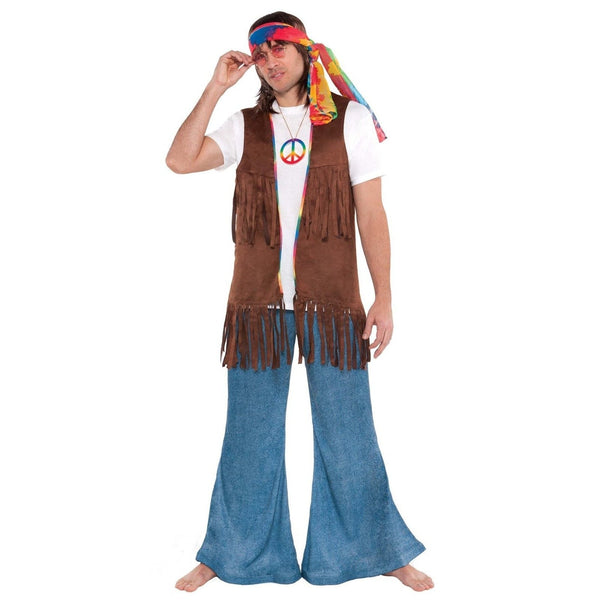 Long Hippie Vest - Adult Standard